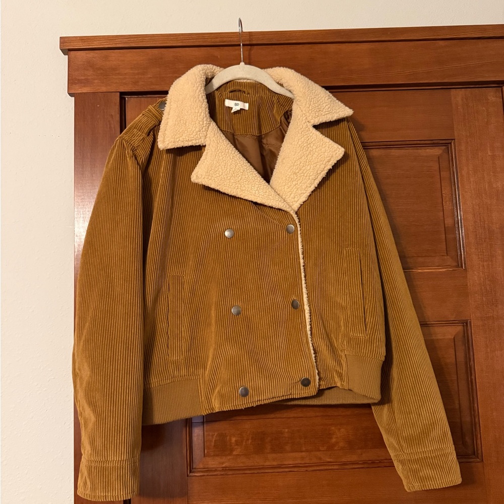 BP Corduroy Teddy Jacket - Brown